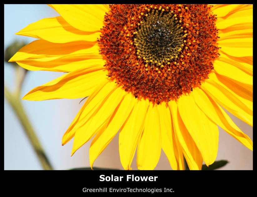 Solar Flower Power. Greenhill EnviroTechnologies Inc.